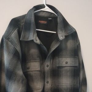 Ridgecut Toughwear Men's Black Plaid Jacket